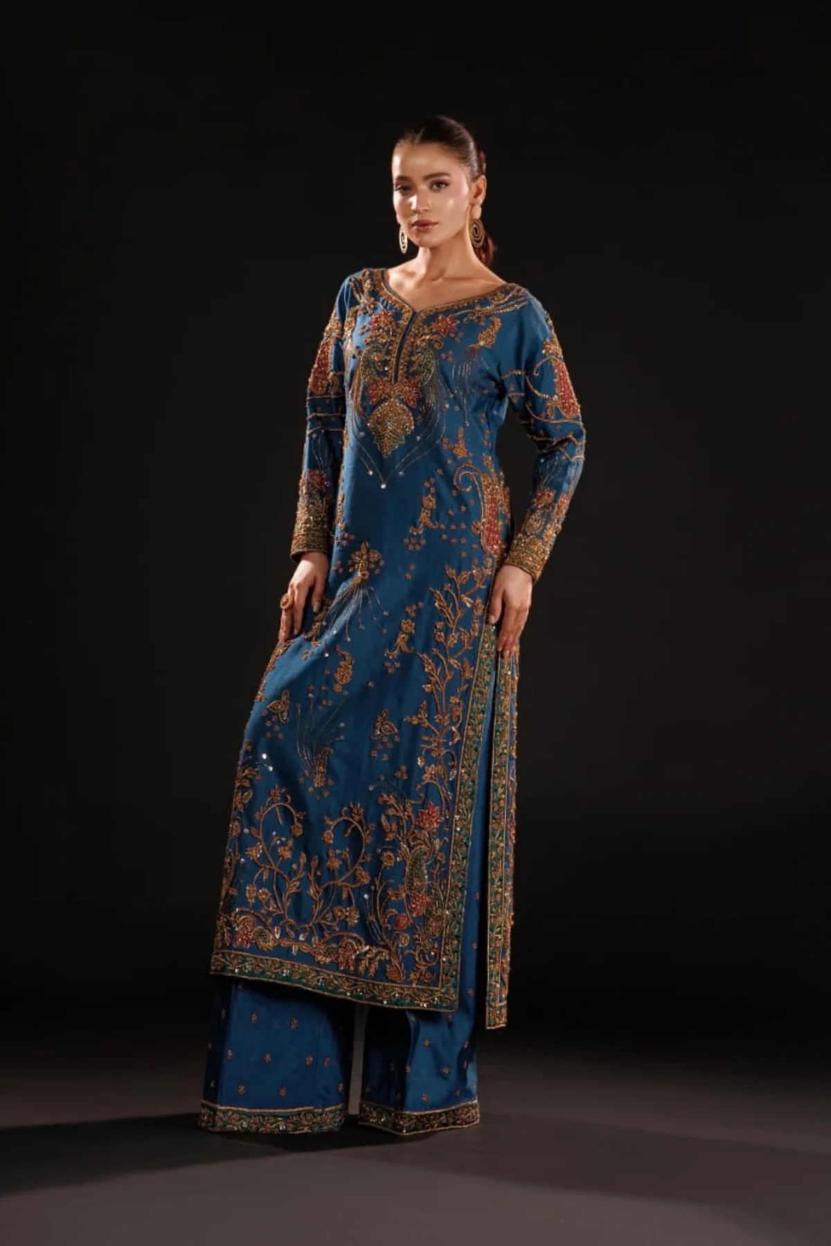 Azure Dynasty By Usman Silk